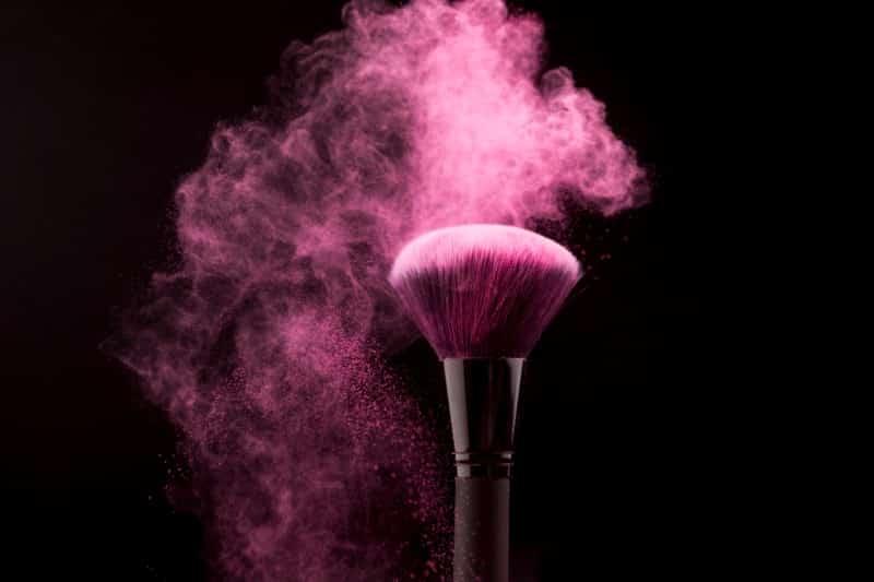 cosmetic-brush-cloud-pink-powder-dark-background-1 Home Stylish